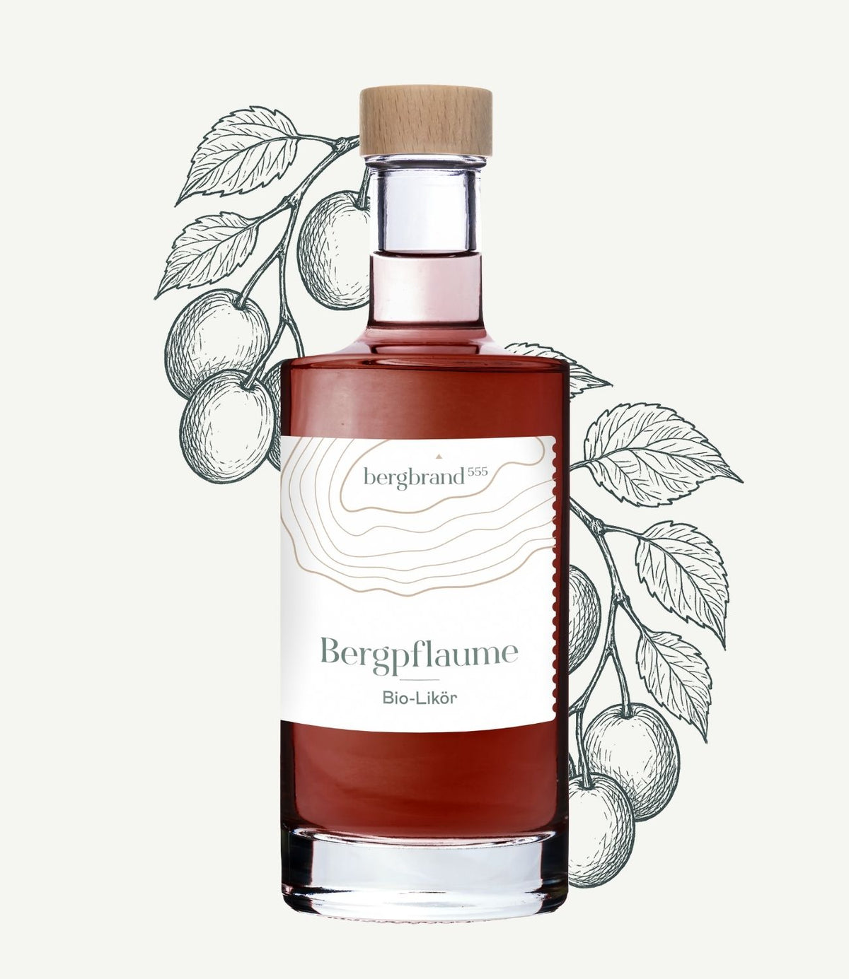 Bergpflaume (Bio-Pflaumenlikör)